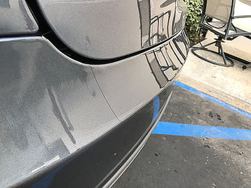 Model S Luggage & Rear Bumper Clear Bra Made from 3M
