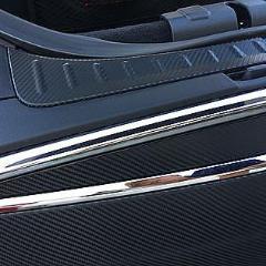 Model S Old Style Frunk Sill Inserts Carbon Fiber (1 Pair)