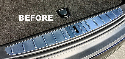 Model X Trunk Sill Wraps - Carbon Fiber (3 piece)