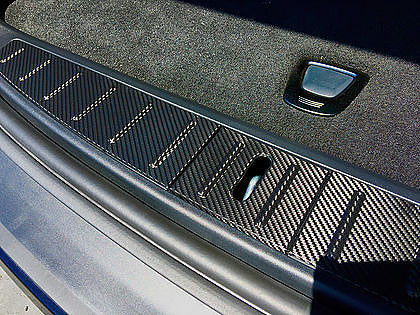 Model X Trunk Sill Wraps - Carbon Fiber (3 piece)