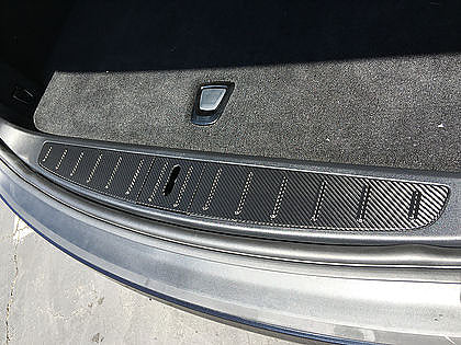 Model X Trunk Sill Wraps - Carbon Fiber (3 piece)