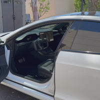2021+ | Model S Sunroof Sunshade with Blockout Screen & Holding Magnet - (Free Ground U.S. Shipping)
