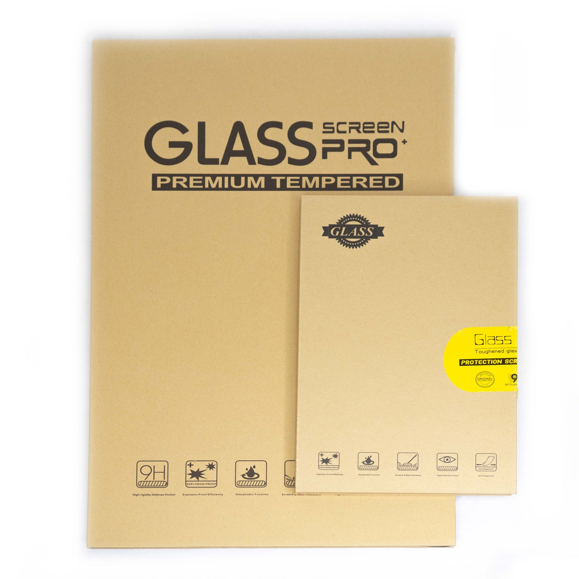 2021+ | Model S &amp; X 9H Glass Screen Protector Kit (2 Pieces - Front &amp; Rear Displays)