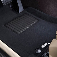 Model 3 MAXpider 3D ELEGANT Carpet Floor Mats "Soft Carpet Covered"