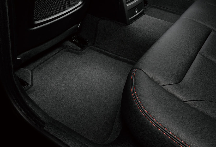 Model Y MAXpider 3D ELEGANT Carpet Floor Mats "Soft Carpet Covered