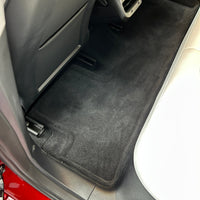 Model Y MAXpider 3D ELEGANT Carpet Floor Mats "Soft Carpet Covered" Row 1 & 2 (3 Pieces)