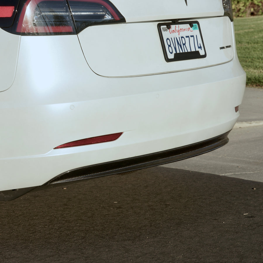 Model 3 Executive Diffuser - Real Molded Carbon Fiber