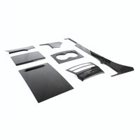 2012-2021 | Model S & X Dashboard & Center Console Upgrade Kit (7 Pieces) - Real Molded Carbon Fiber