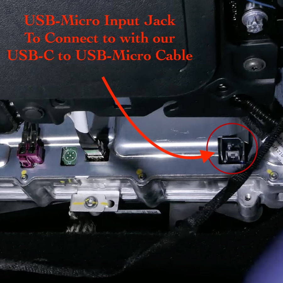 Model 3 & Y Center Console USB-C Data Module Upgrade Kit