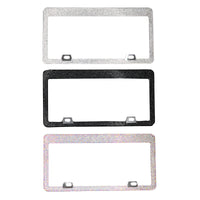 Bling Aluminum License Plate Frames - Variety*