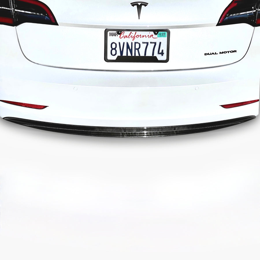 Model 3 Executive Diffuser - Real Molded Carbon Fiber