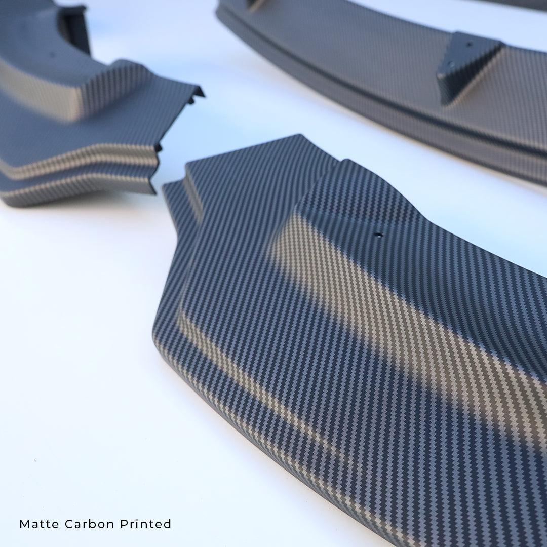 2020-2024 | Model Y Front Lip Spoiler ABS Plastic (3 Piece) - Variety*