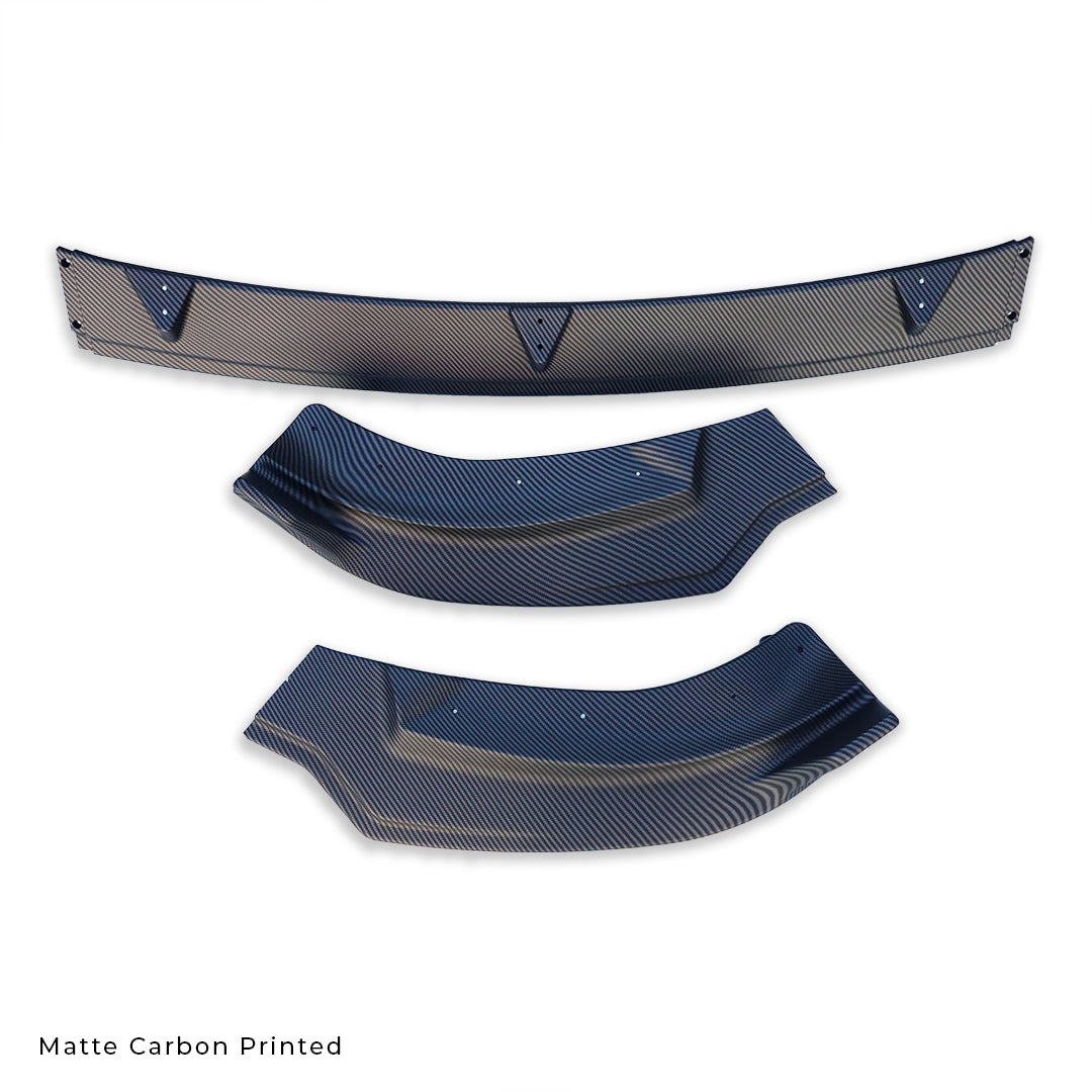 2020-2024 | Model Y Front Lip Spoiler ABS Plastic (3 Piece) - Variety*