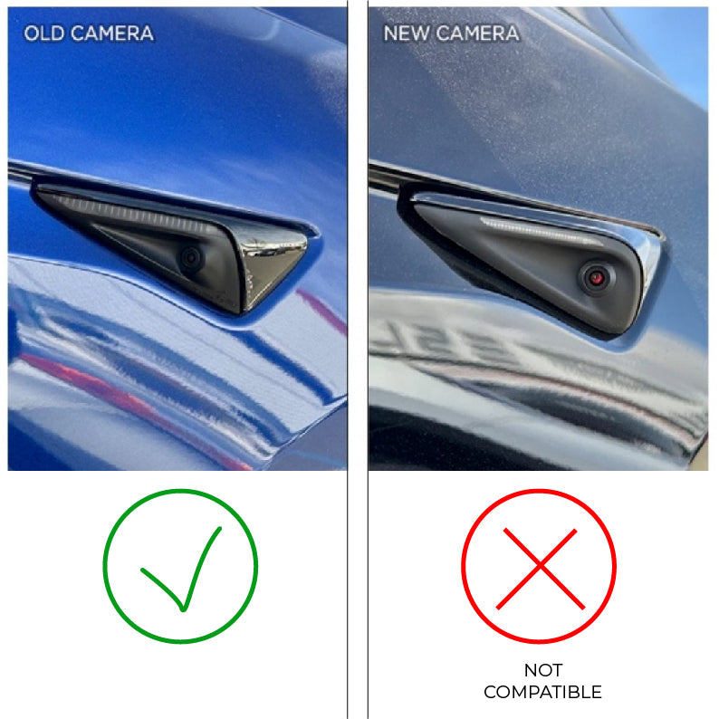 Full Cover Turn Signal Overlays (1 Pair) - Real Molded Carbon Fiber