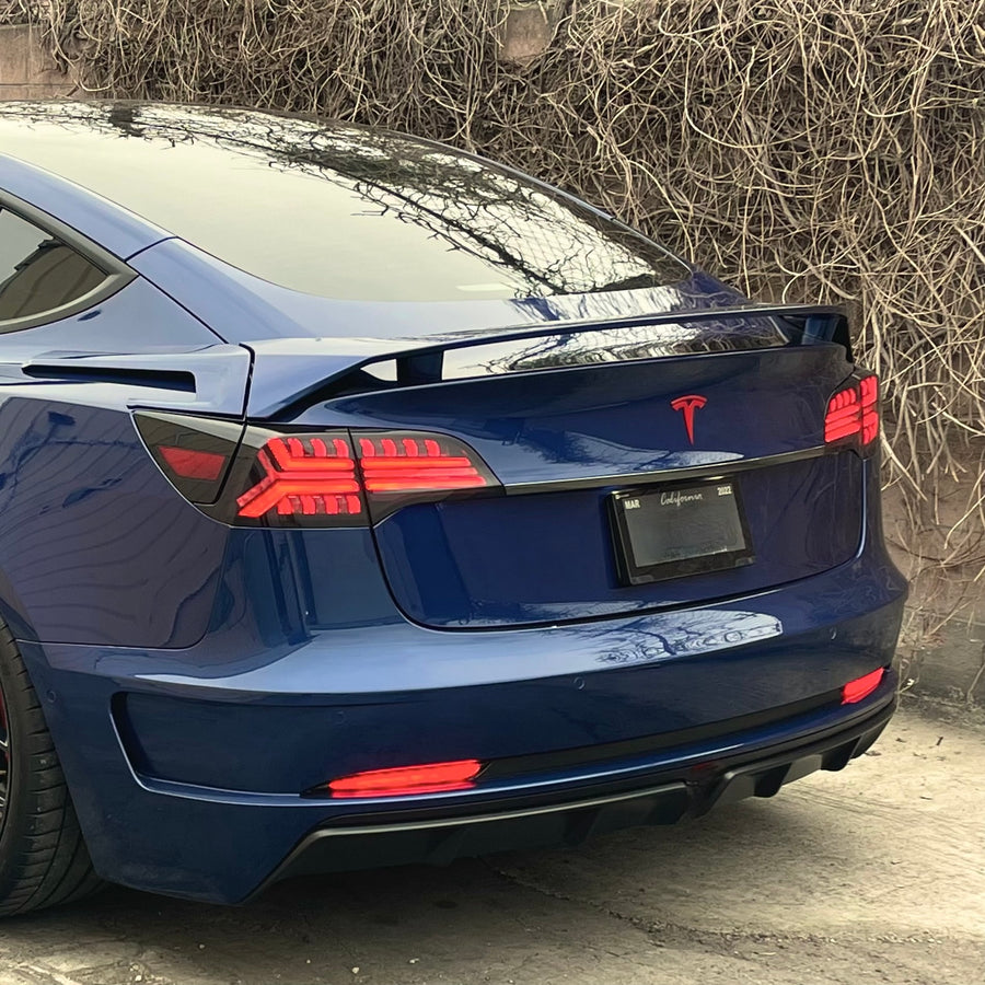 Tesla Rear Lights Model 3 & Y* Knight-Rider LED Tail Light Upgrades (1 pair) 3 Styles ...