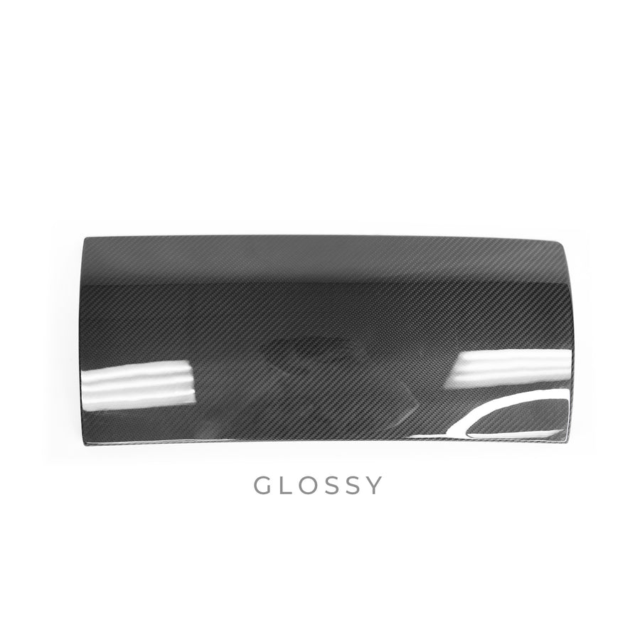 Model 3 & Y Glovebox Overlay - Real Molded Carbon Fiber