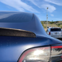 Model 3 TRIMLINE Spoiler - Real Molded Carbon Fiber