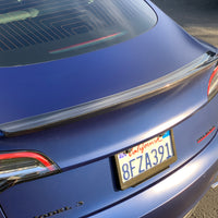 Model 3 TRIMLINE Spoiler - Real Molded Carbon Fiber