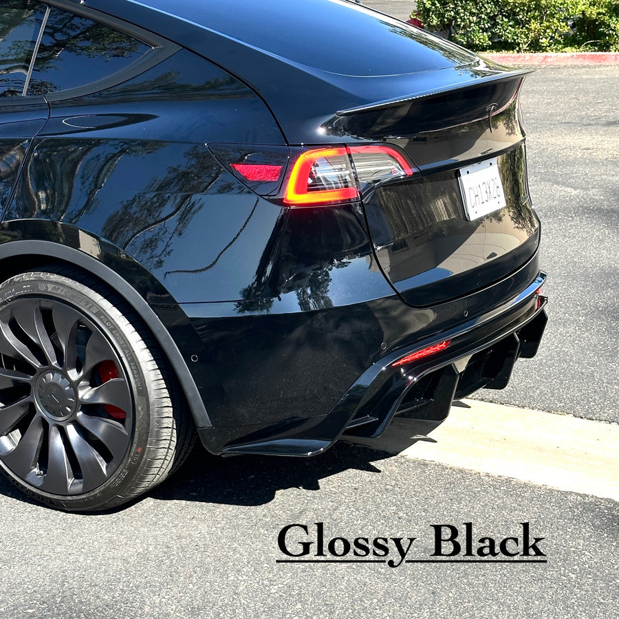 Tesla Model Y Hinterer Kofferraum Carbon Fiber Spoiler