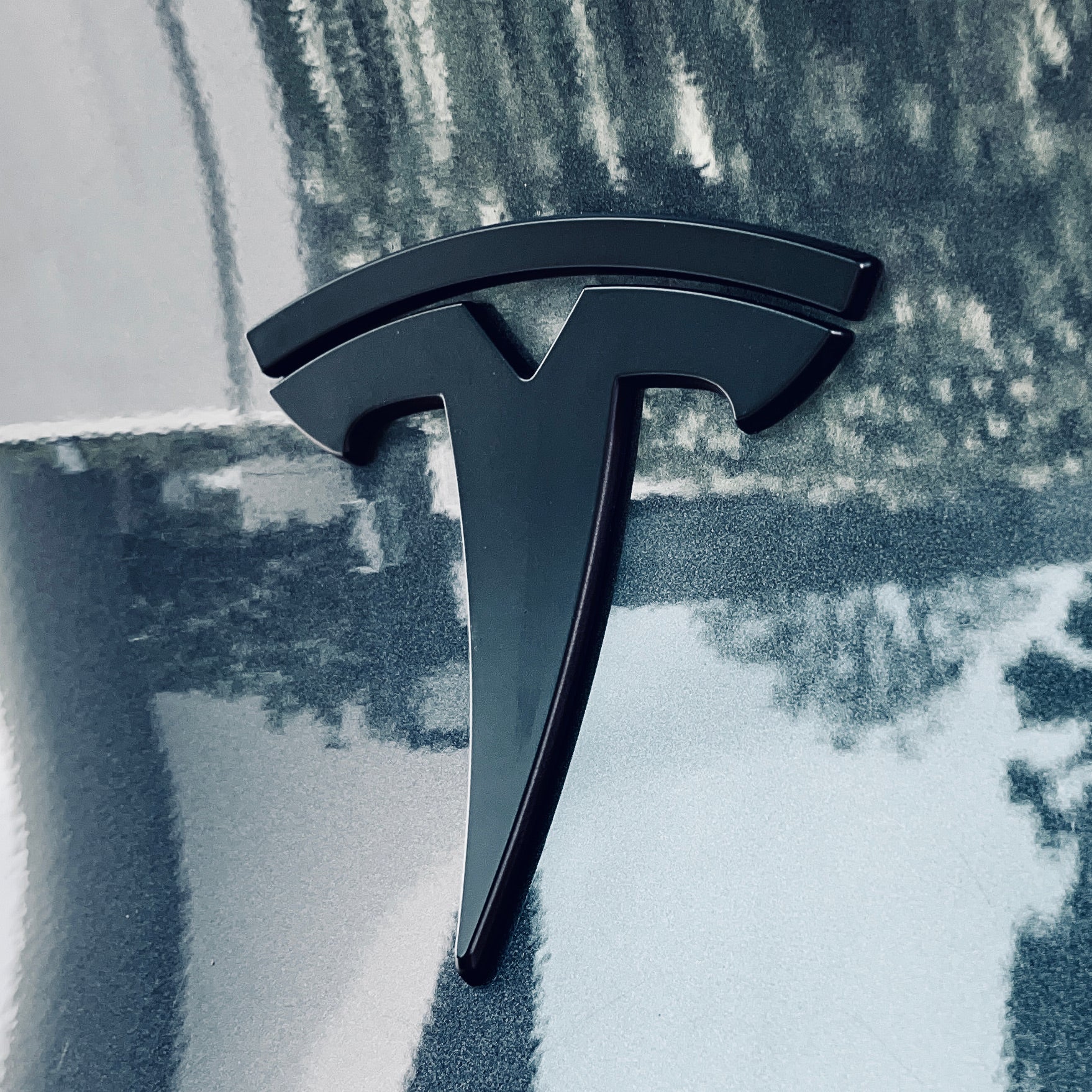 Model Y ABS Plastic T Logo Caps (4 pieces) Front & Rear - Variety