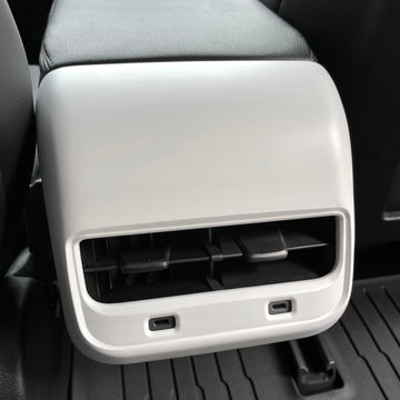 Model 3 & Y Backseat Vent Cap - Matte White
