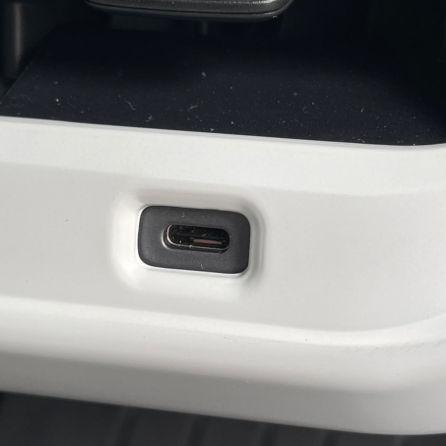 Tesla Model 3, Y, Rear Air Vent Outlet Cover Cap, Pearl White, 2017-20