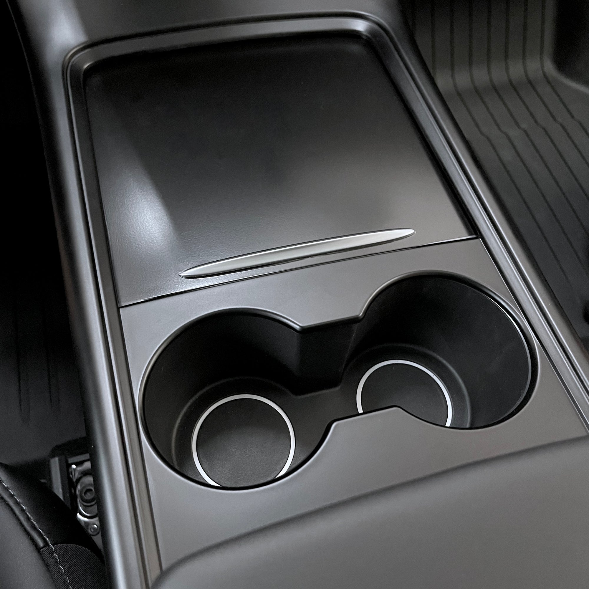 Model 3 &amp; Y Center Console Frame (2 Piece Gen. 2) - Alcantara or Black