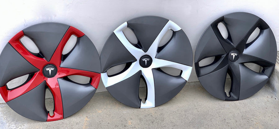 Model 3 Aero Wheel Spoke Wrap Kit (22 Pieces)