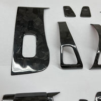 Model 3 Window & Door Switch Kit (10 Pieces) - Real Forged Carbon Fiber