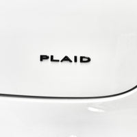 PLAID Badge Trunk Emblems - Black, Chrome, or Red Color