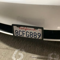 Model 3 & Y License Plate Lowering Bracket - Touchless