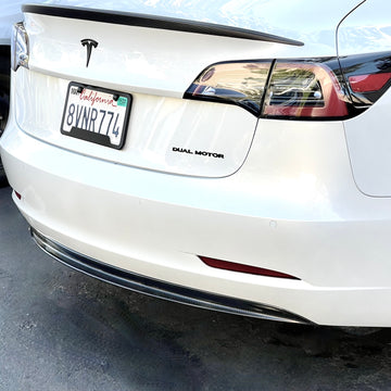 Model 3 Executive Diffuser - Real Molded Carbon Fiber