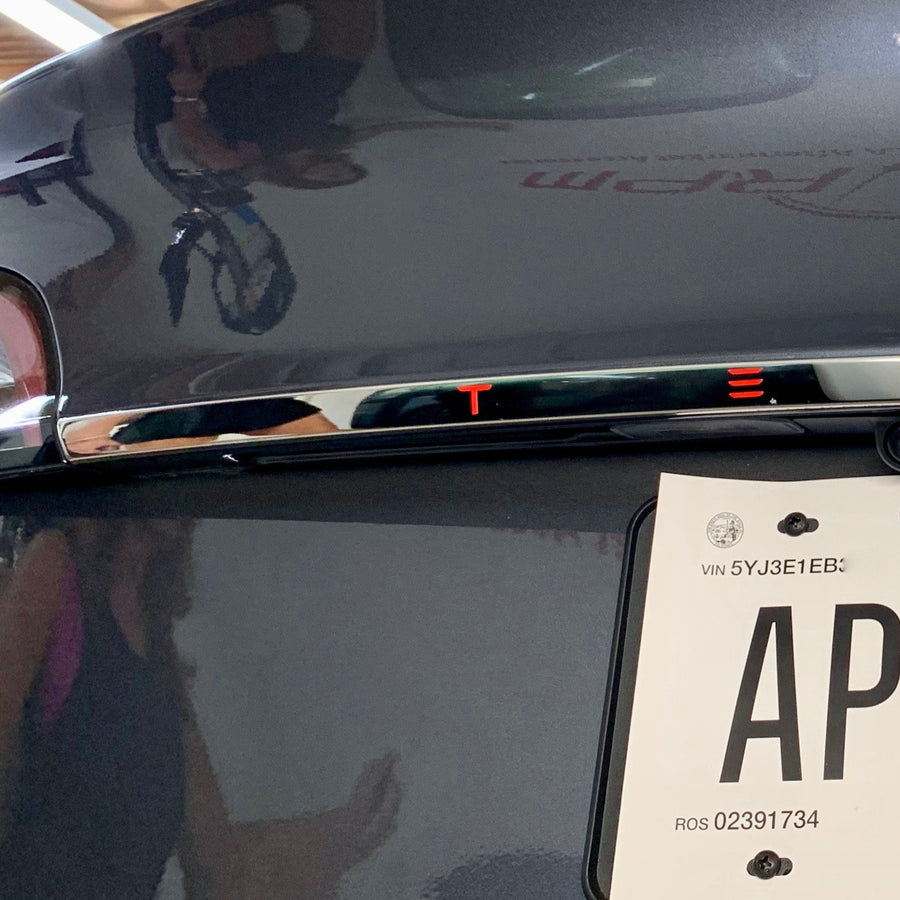 Model 3 Tailgate Applique' Vinyl Strip Accent