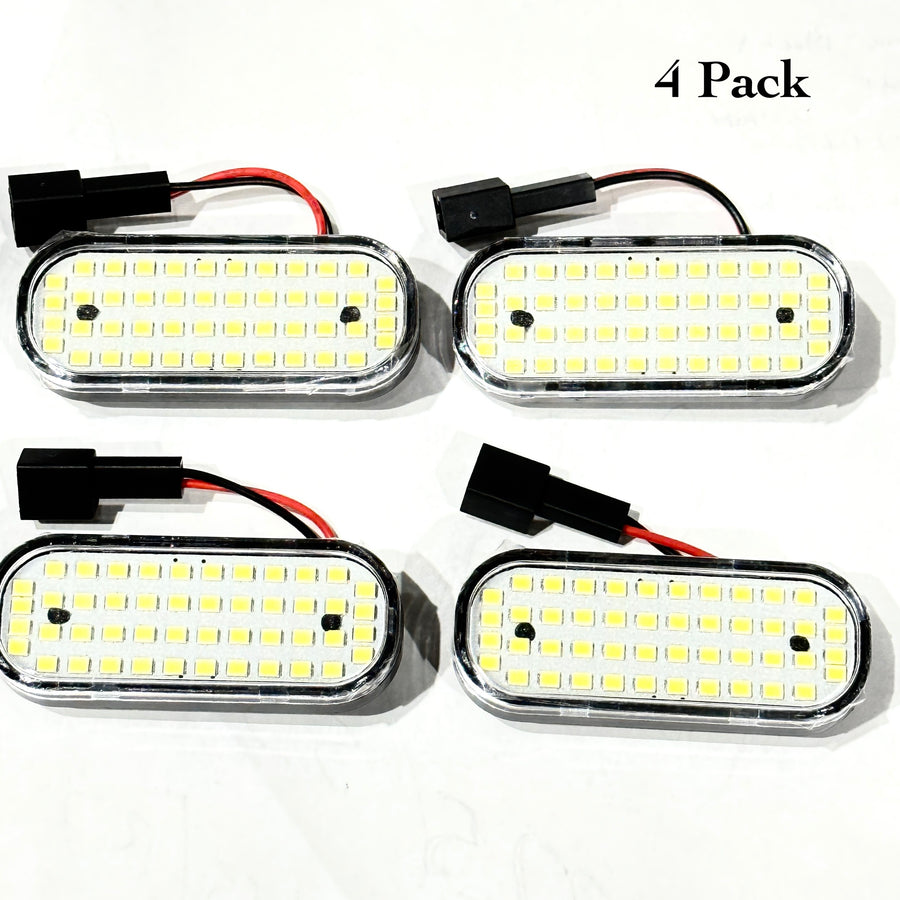 2021+ | Model S & X Backseat White LED Lighting Upgrade Kit (48 Diodes - 10x Brighter)