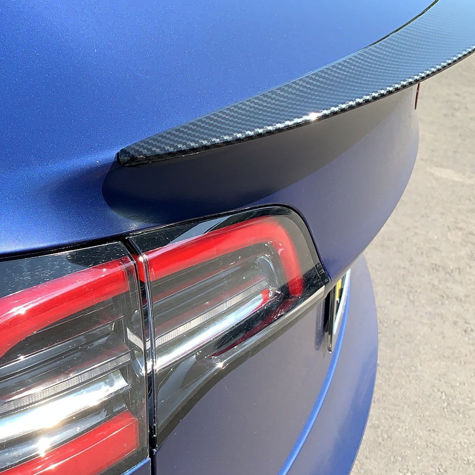 2017-2023 | Model 3 Performance Spoiler ABS Plastic - Hydro Carbon Fib ...