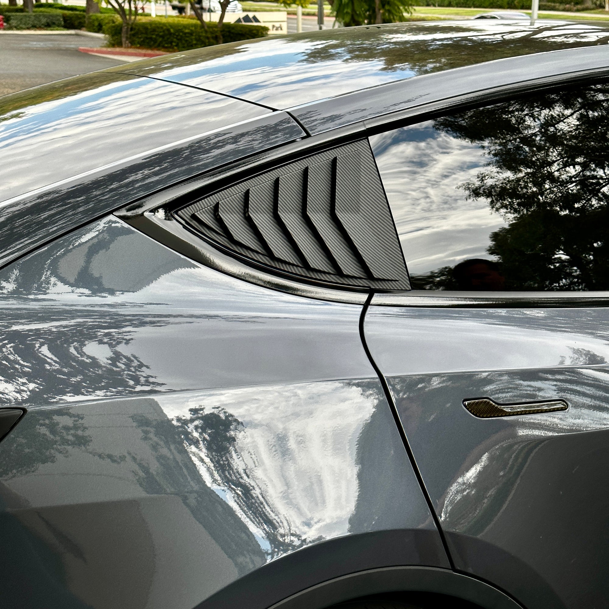 2020+ | Model Y Rear Quarter Window Louver Covers (1 Pair) - Variety ...