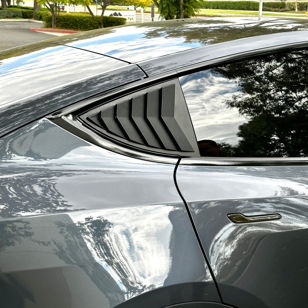 2020+ | Model Y Rear Quarter Window Louver Covers (1 Pair) - Variety ...