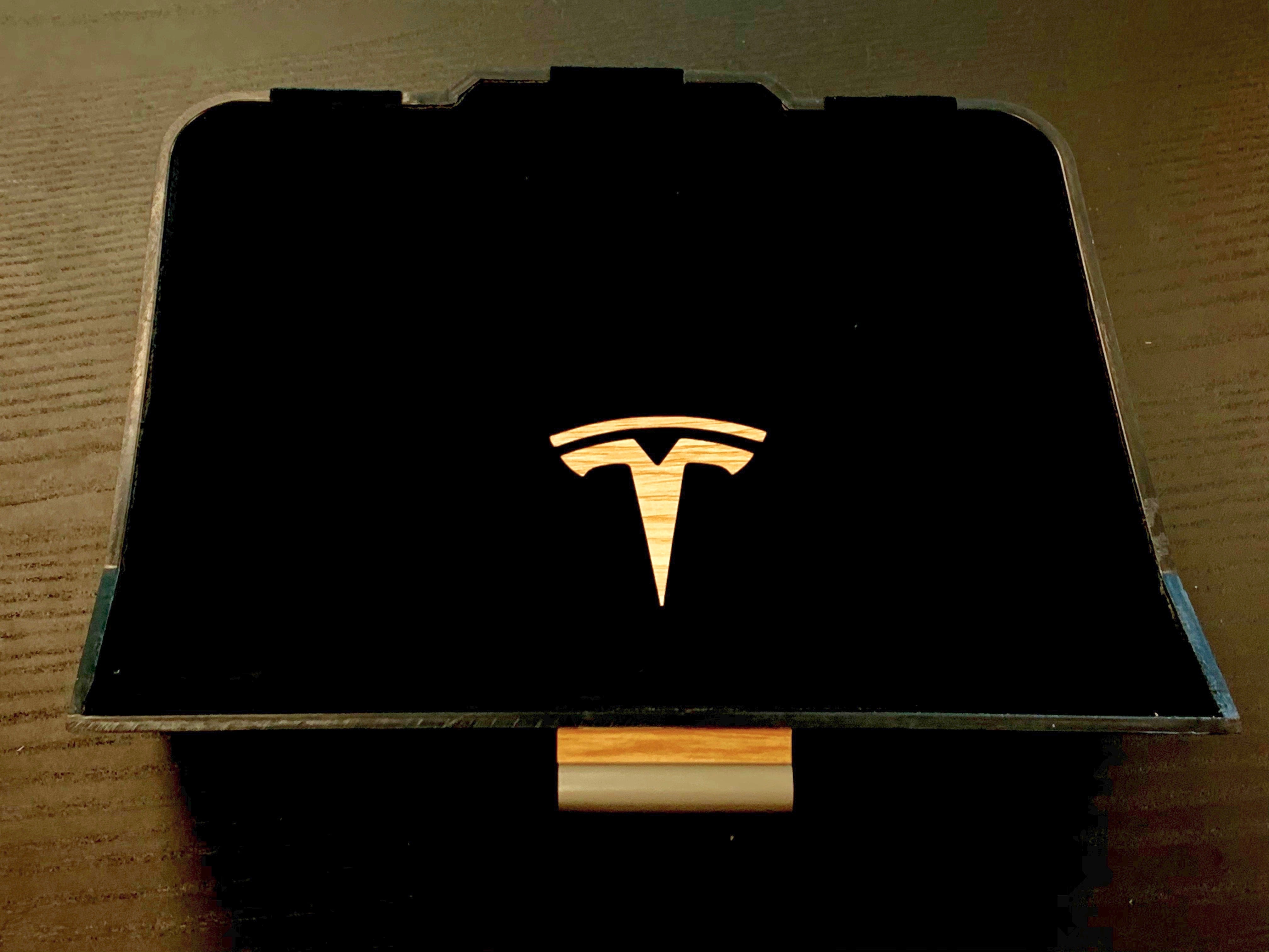 2012-2020* | Model S & X Cubby Drawer Oak Wood Decor – RPM TESLA ...