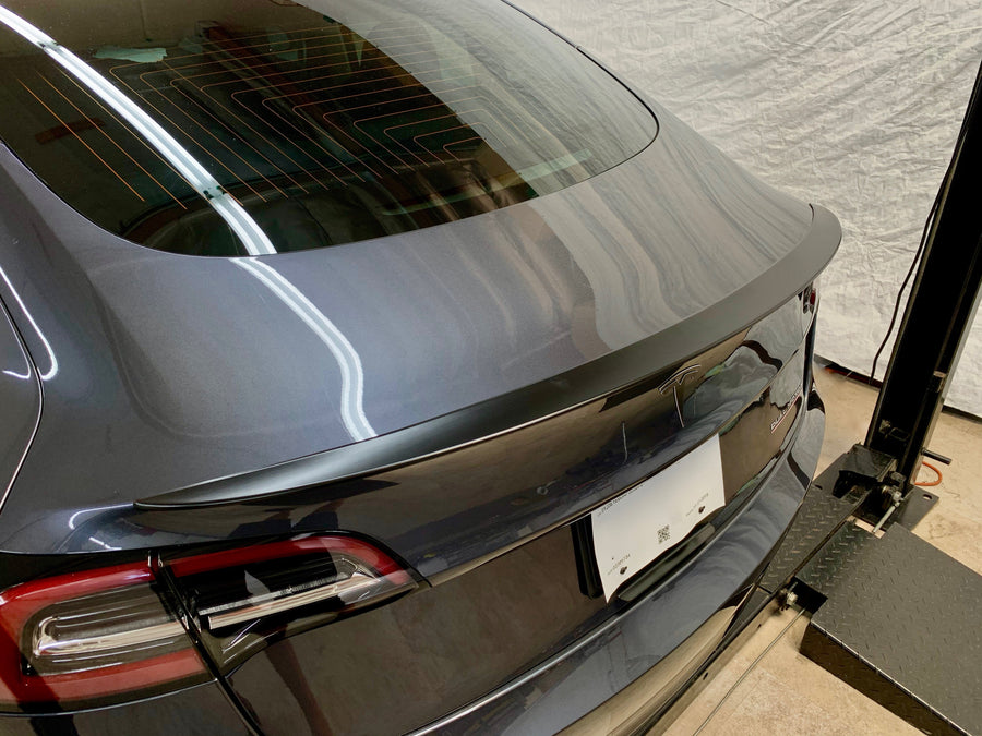 OUWTE Heck Spoiler Trunk Spoiler Wing Spoiler for Model 3 2014