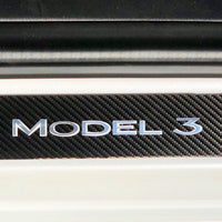 Model 3 Front Door Sill Vinyl Skin Covers (1 Pair)