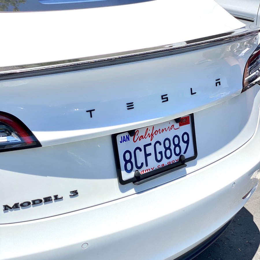 Tesla Model S, 3, X, Y Tailgate, Liftgate Trunk Warning, Reminder Stic