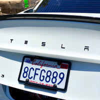 Model S3XY T-E-S-L-A Tailgate Emblems Version 2.0 - ABS Plastic