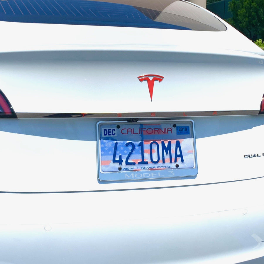 Model 3 Aluminum Tailgate Applique - Approx. 30.5