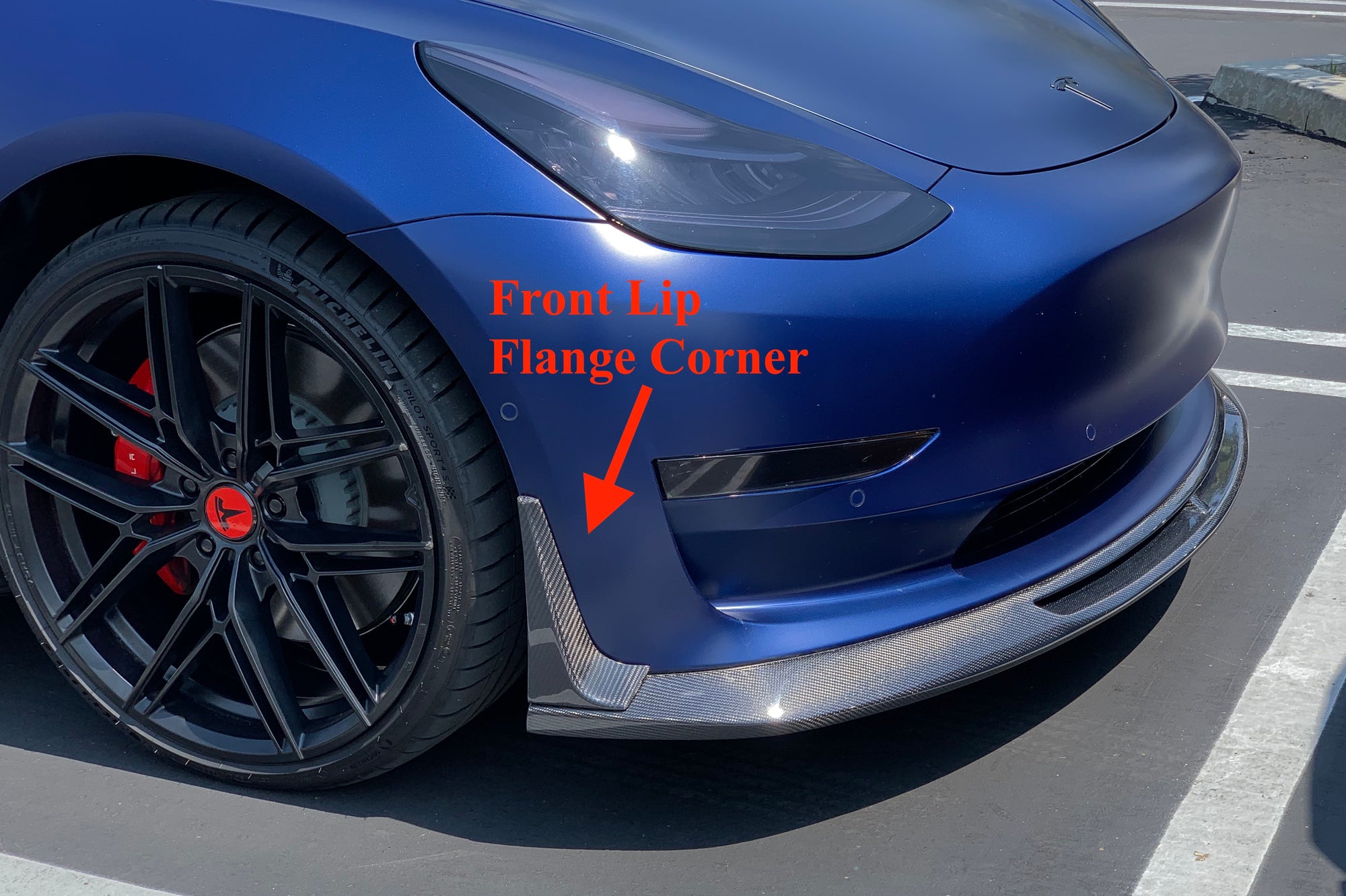 2017-2023 | Model 3 Razzo Aero Full Body Kit - Real Molded Carbon Fiber (6 to 8 Pieces)