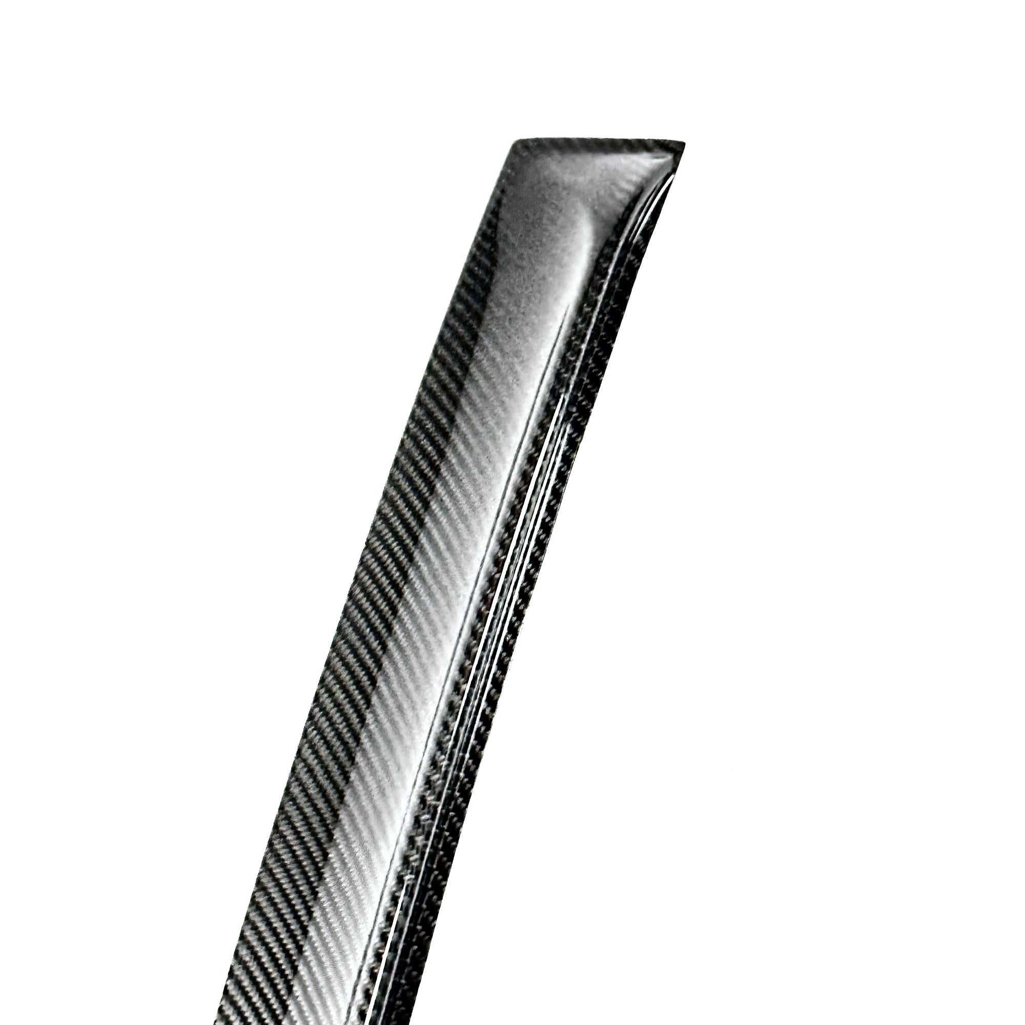 Model X Rear Tailgate Window Spoiler (Hollow Version) - Real Molded Carbon Fiber