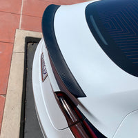 Model 3 TRIMLINE Spoiler - Real Molded Carbon Fiber