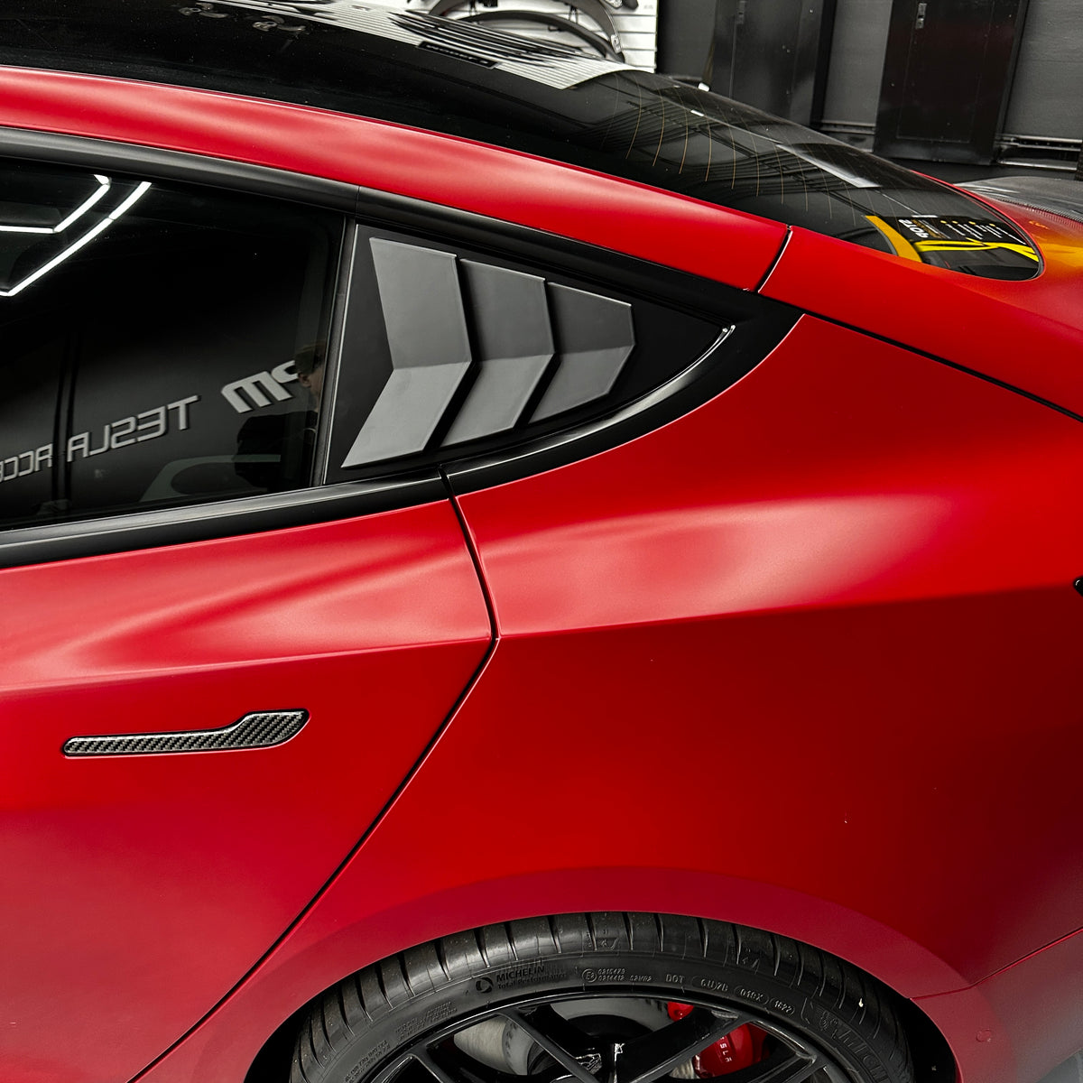 Model 3 Rear Quarter Window Louver Covers (1 Pair) - Variety* – RPM ...