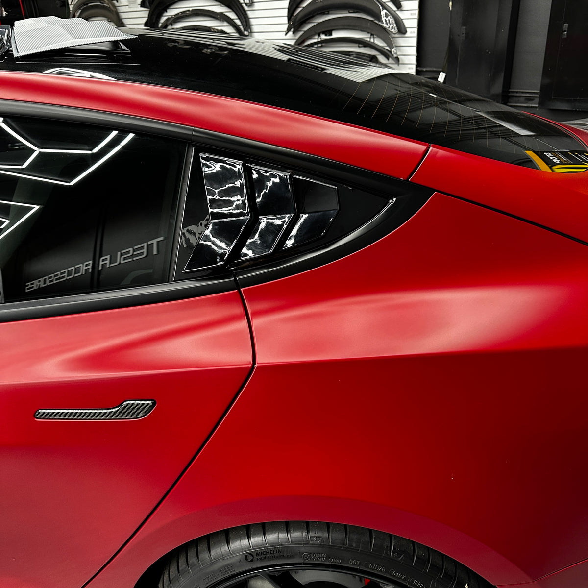 Model 3 Rear Quarter Window Louver Covers (1 Pair) - Variety* – RPM ...