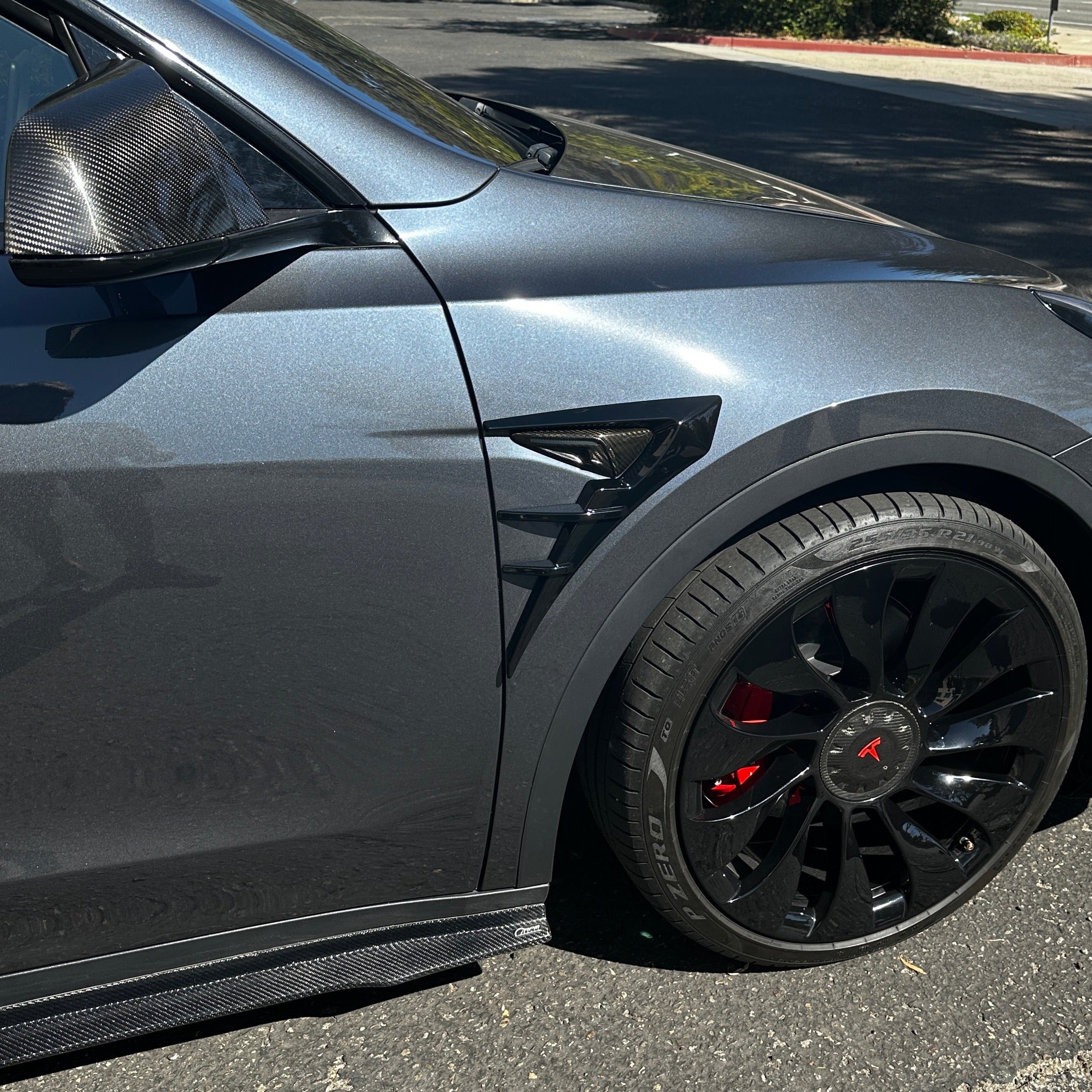 2020-2025 | Model Y Turn Signal Fender Accent Flares ( 1 Pair