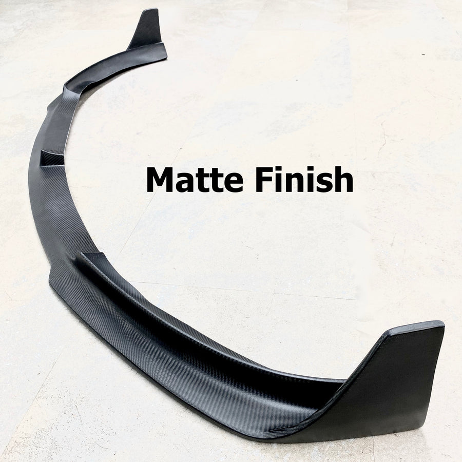 Model 3 Viento Aero Front Lip - Real Molded Carbon Fiber